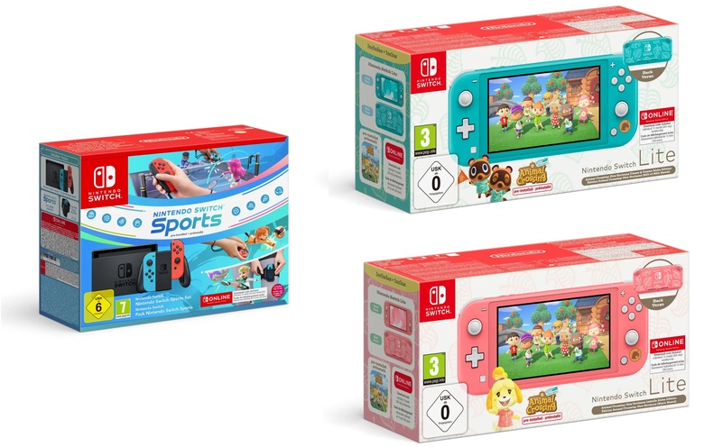 Nintendo Europe releases 3 more Switch bundles