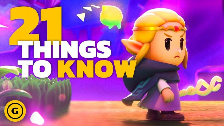 GameSpot video details "21 things to know" about Zelda: Echoes of Wisdom