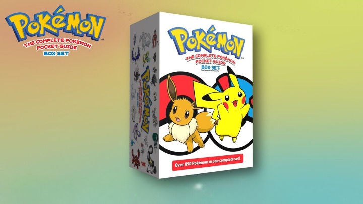 Pokémon: The Complete Pokémon Pocket Guide Box Set now available