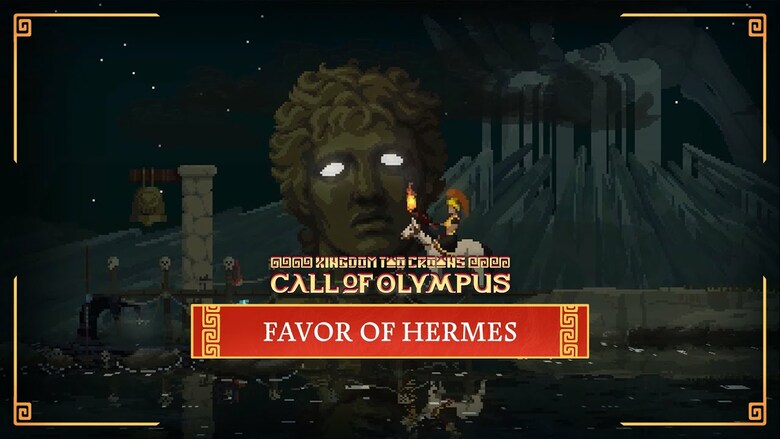 Kingdom Two Crowns: Call of Olympus DLC "Favor of Hermes" trailer