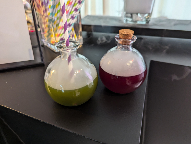 Which potion do you desire? (Both were delicious)