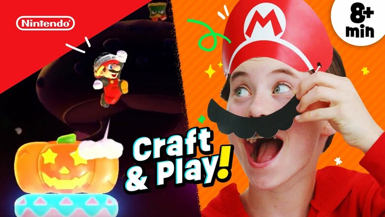 Play Nintendo shares DIY Mario and Luigi Masks For Kids