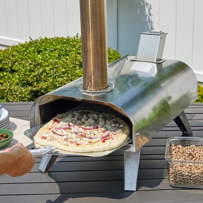 An Outdoor Pizza Oven