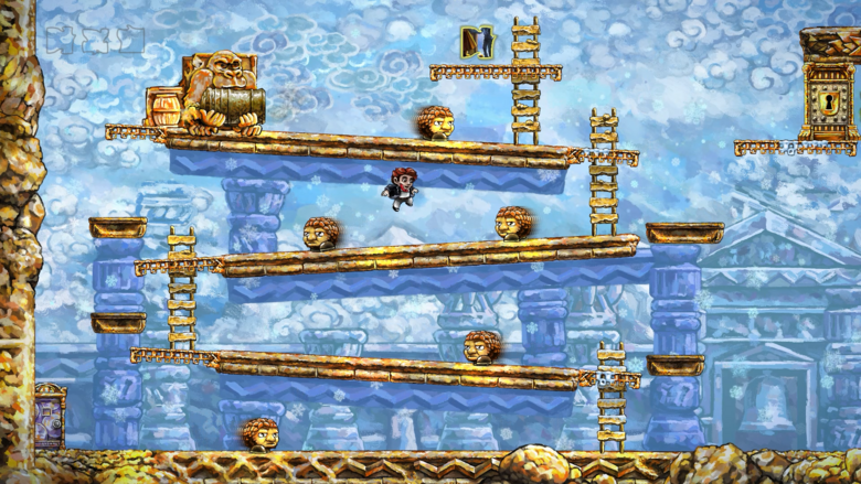 This is the "Jump Man" level. Wonder what it's referencing...